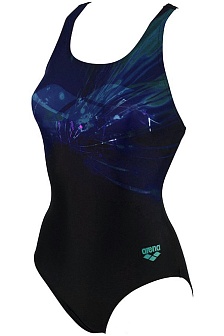 Спортивный купальник Arena universe one piece lb (navy/dark turquoise